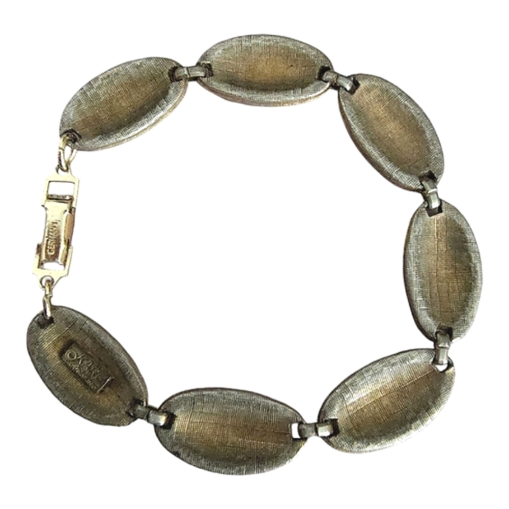 Vintage Karu Arke Inc. Leaf Link Bracelet - Picture 4 of 8